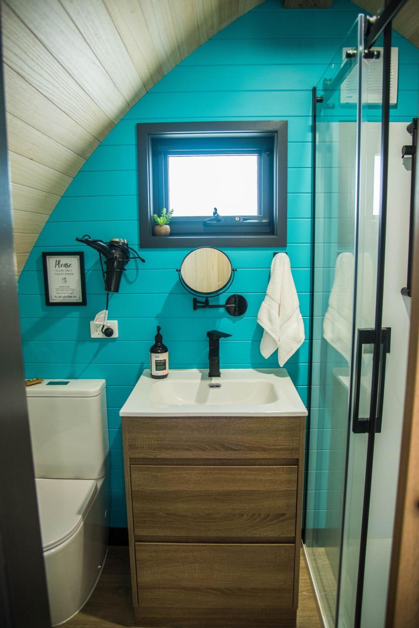 グリフィス Jen'S Garden Pods Bed & Breakfast エクステリア 写真